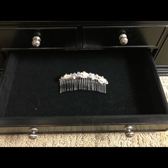 1950s Vintage Bridal Hair Comb - Picture 3 of 4